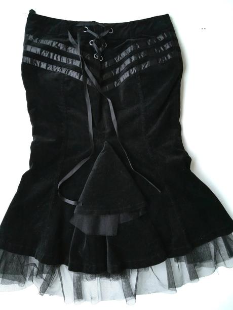 Semišová  sukňa, h&m,36