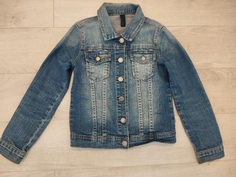 Rifľová bunda, benetton,122