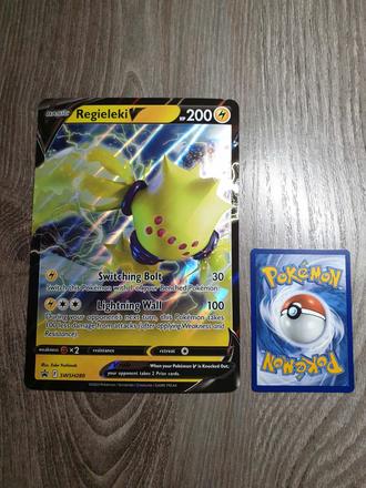 Pokemon jumbo oversized leskla karta,