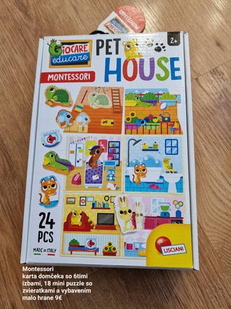 Montesorri vkladačka,