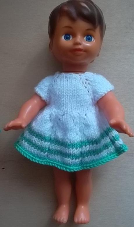 Šaty pre bábiku lenku,