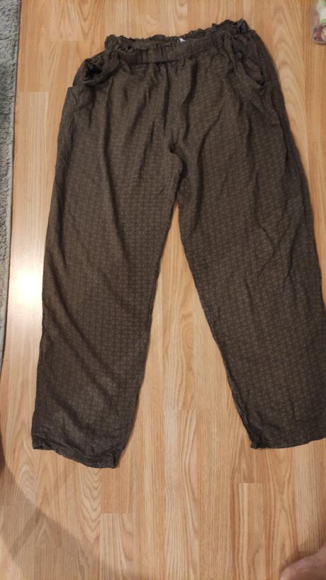 Široké letné nohavice mango, mango,l