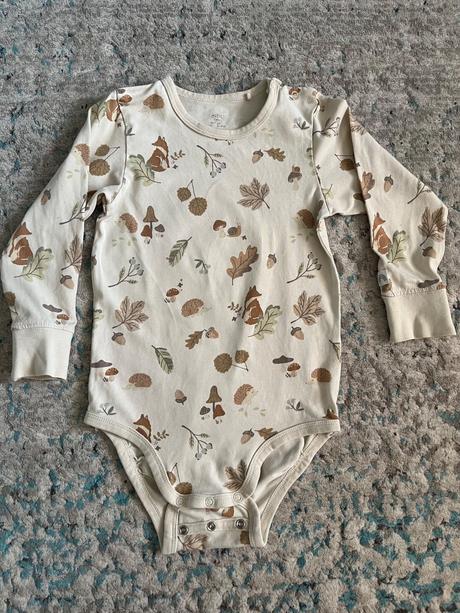 Rastúce body s dlhým rukávom vel.86, lindex,86