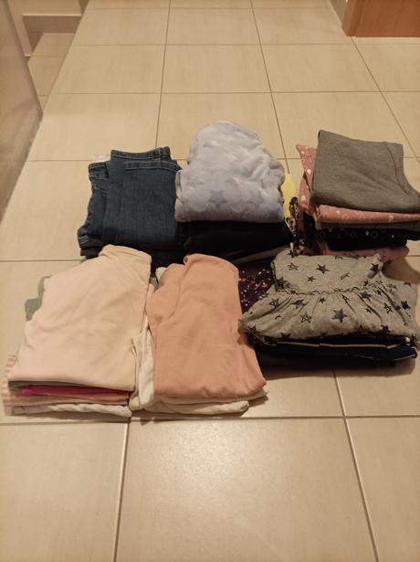 Balík jarného/jesenného oblecenia, 122–134