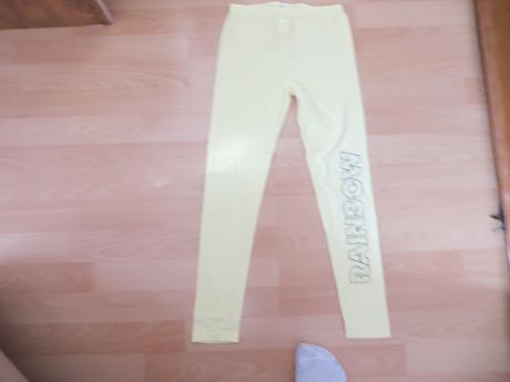 Žlté legíny, fox & bunny,140