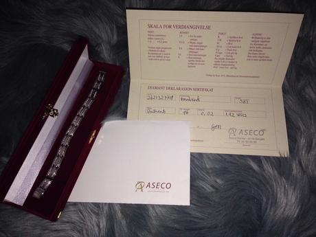 Diamantový náramok,