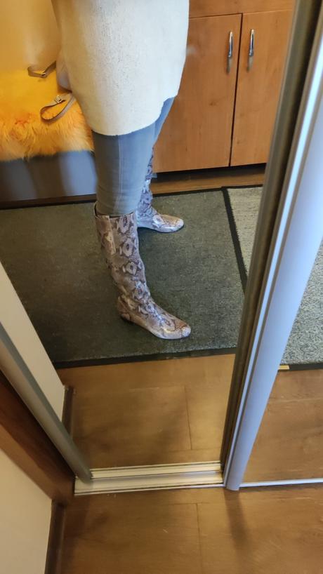 Dámske kožené čižmy, 39