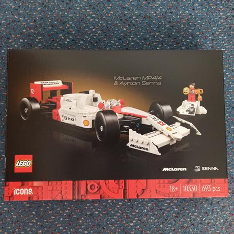 Lego 10330 ayrton senna 10353 nigel mansell, 