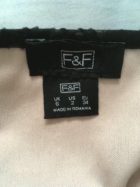 Spoločenské šaty f&f veľ.34, f&f,34