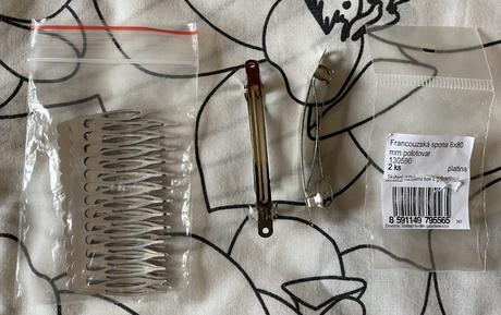 Francúzske spony do vlasov stoklasa - 2 + 4ks, 