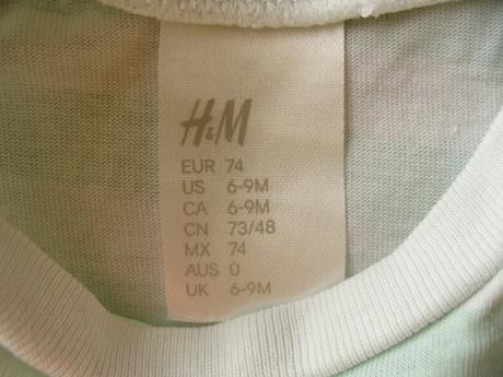 Tričko, h&m,74