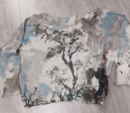 Sietovany svetrík m darujem k nakupu nad 10e, m