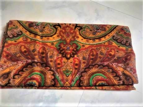 Kašmírová šatka na krk/šál, l