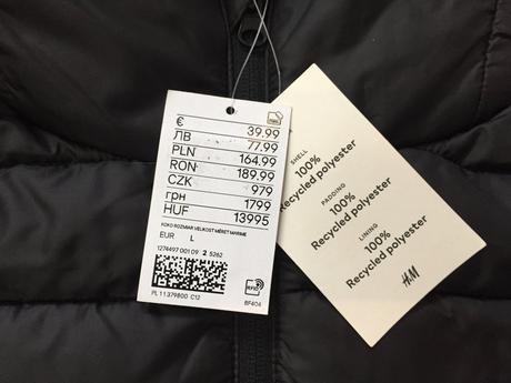 Panska bunda, h&m,l / s