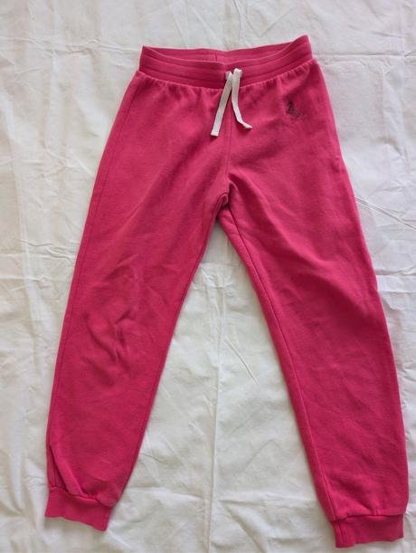 Ružové tepláky, h&m,134