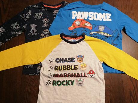 3 pack paw patrol, f&f,122