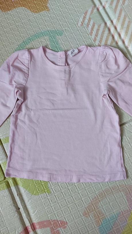 8x tričko s dlhým rukávom, zara,80