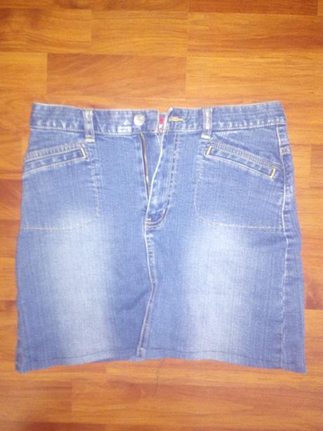 Riflova sukňa, handy,38