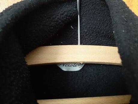 Čierna mikina kapučňou, l