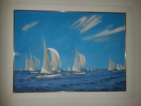 Ručne maľovaný obraz,