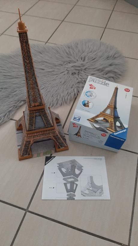 Puzzle plastove eiffelova veža,