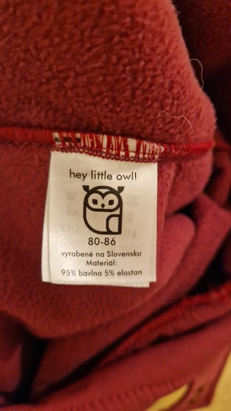 Nepremokavé nohavice hey little owl, 86