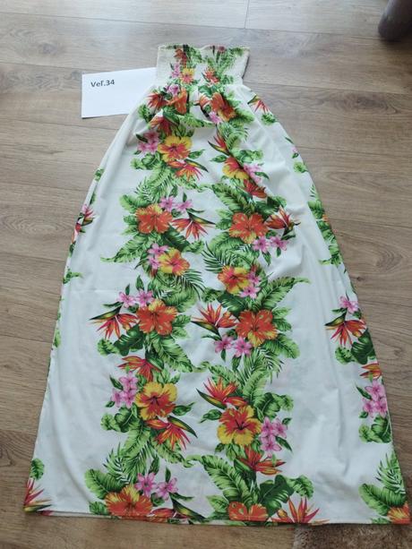 Letné kvetinové šaty veľ 34, atmosphere,34