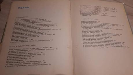 Krásna stará retro kniha o ferdovi mravcovi,