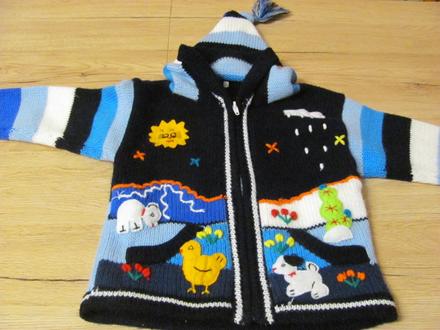 Pletený sviatočný svetrík veľ. 110, 110