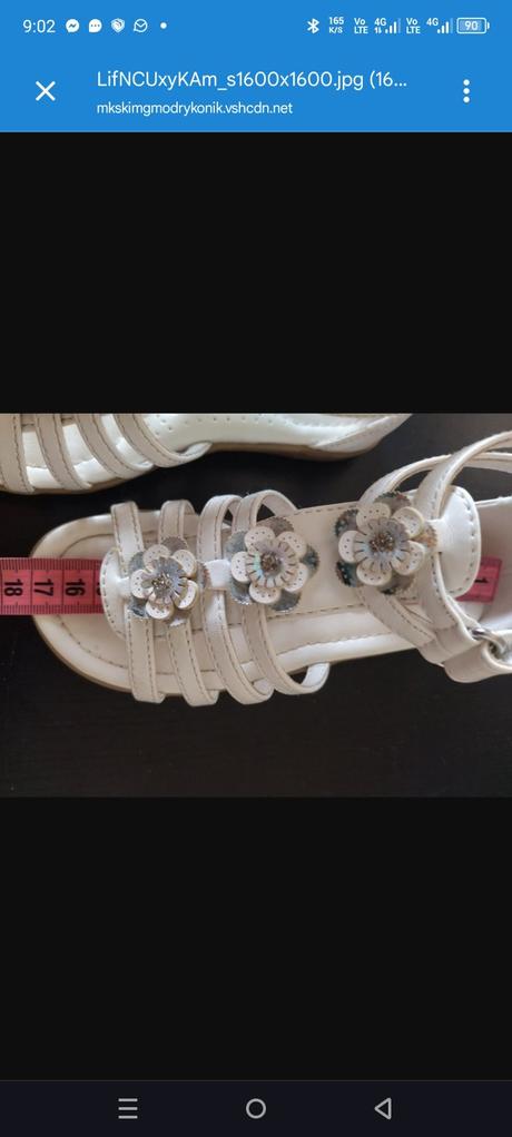 Sandálky, cupcake,27