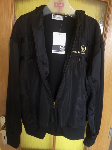 Sergio tacchini pánska šuštáková bunda veľkosť l, l