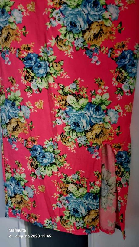 Kvetinkove saty elasticke s/m, s