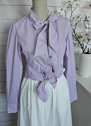 Pekná fialková zaujímavá košela, m