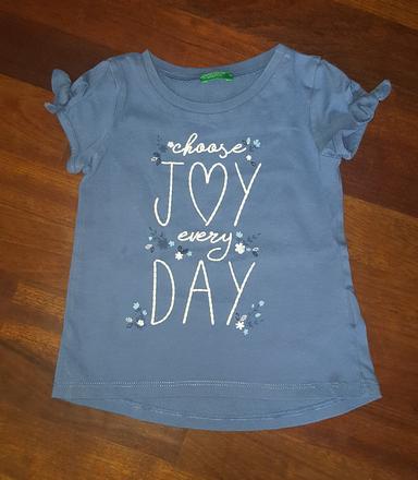 Dievčenské tričko benetton vel. 1-2 roky, benetton,80