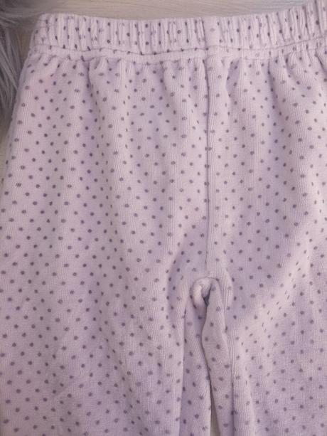 Dievčenské bodkované zamatové polodupačky (68), 68