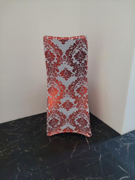 Červené  luxusné návleky, 