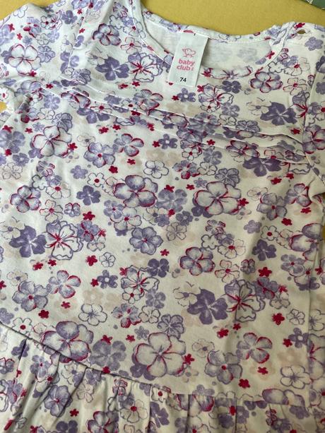 Kvietkovaná tunika, c&a,74