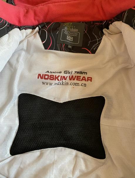 Kvalitná teplá lyžiarska bunda ndskin v. s/m, s