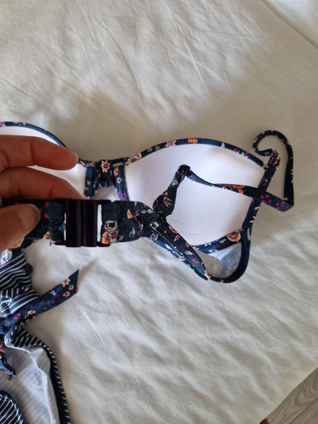 824ša_esprit dvojdielne plavky kvetinkove, 38