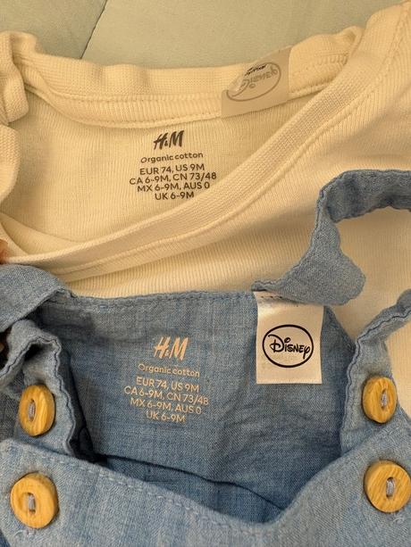 Hm letny set disney, h&m,74
