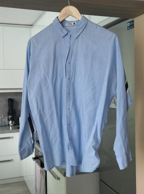 Bledomodrá košeľa, sinsay,s