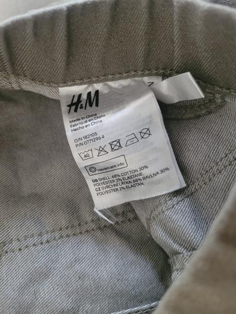 Dzinsove leginy, h&m,122