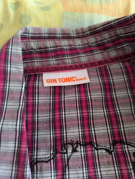 Dámska košeľa gin tonic, s