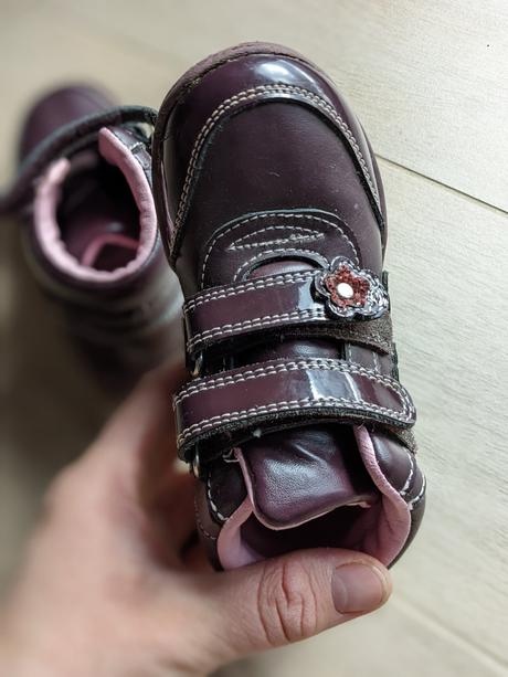 Prechodné kožené topánky, 23