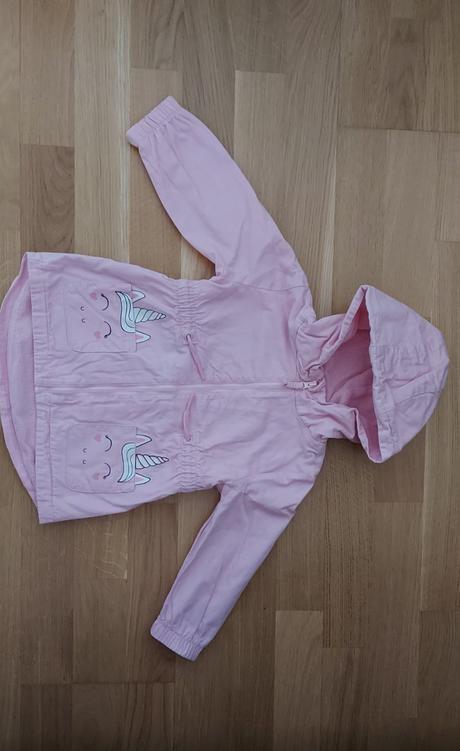 Tenká ružová bunda, sinsay,80