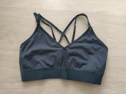 Petrolejovomodra športová podprsenka., h&m,s