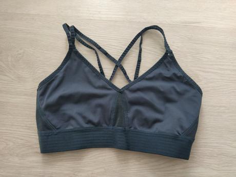 Petrolejovomodra športová podprsenka., h&m,s