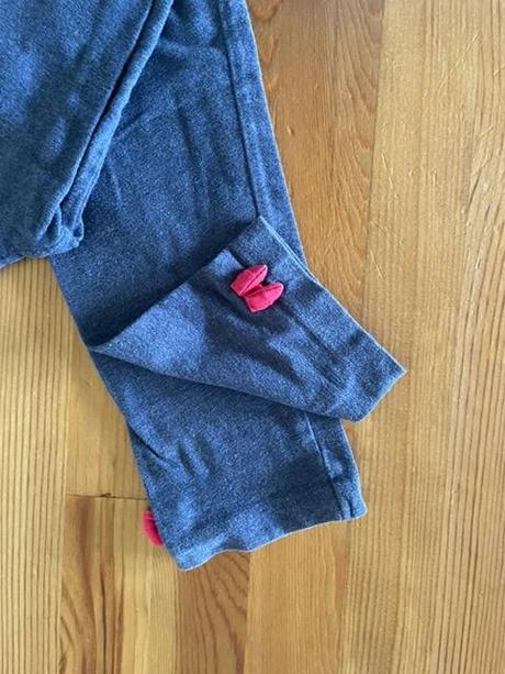 Sergent major modro-sivé legíny s mašličkami, sergent major,134