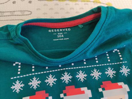 Vianočné tričko reserved, 104