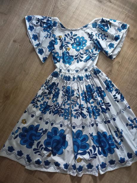 Midi šaty j. würll kocanová, m